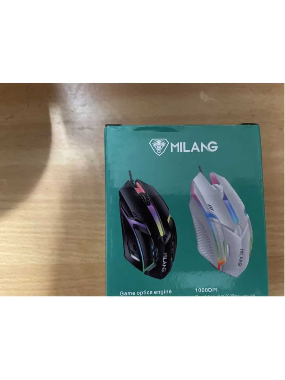 Gaming Mouse MILANG M3 Limit Blade ,Luminous e-sports Game Series ,Black.New